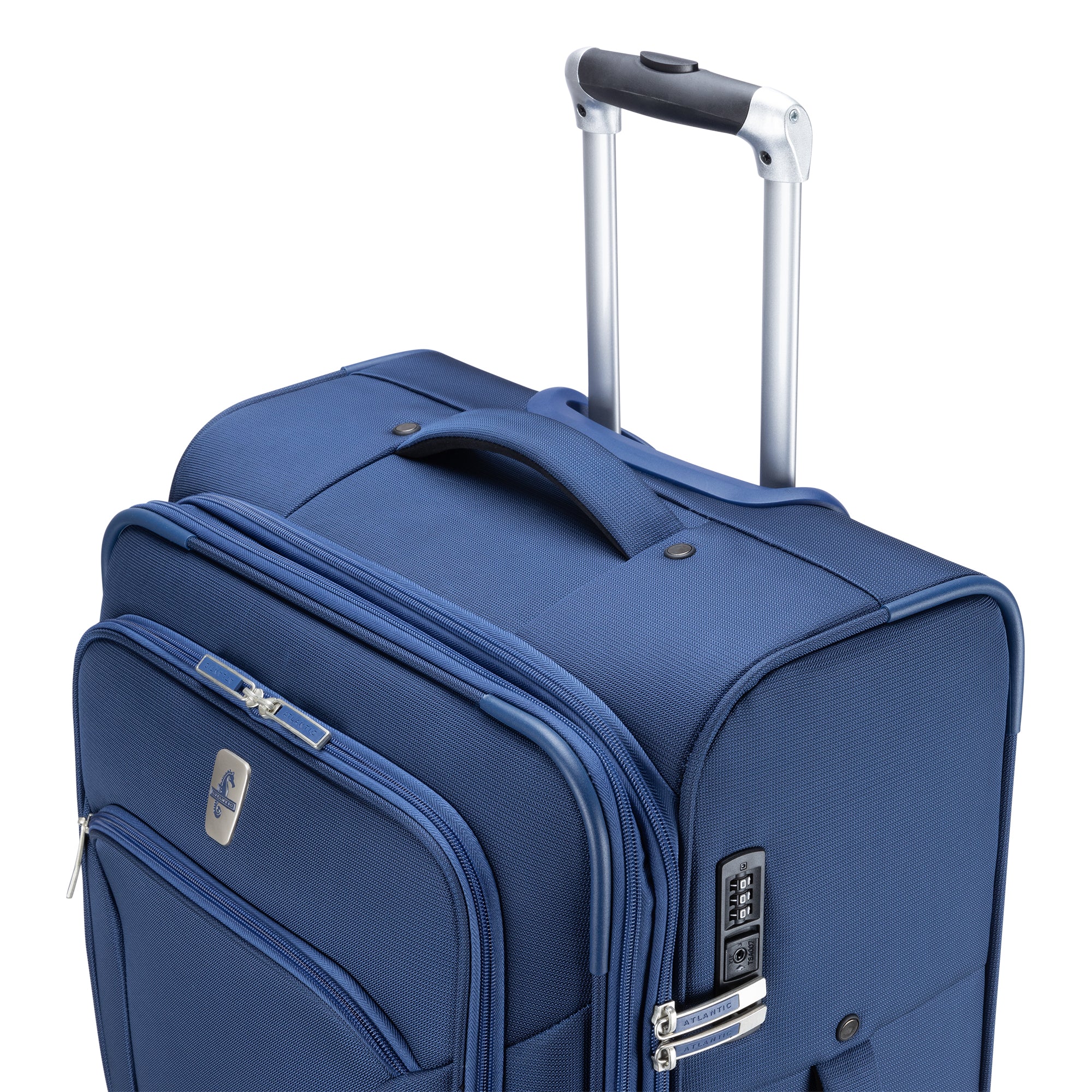 Atlantic Sailbound 3-Piece Luggage Set - Lightweight Spinner Suitcase with TSA Lock for Travel, Vacation & Business Trips (Carry-On, Medium & Large)