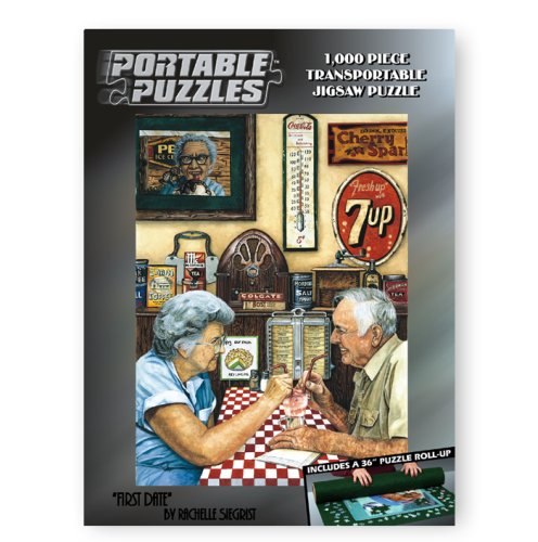 Portable First Date Puzzle Game - Fun for Couples & Parties
