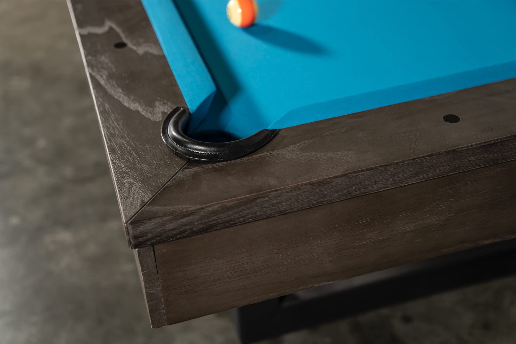 Premium Chino Slate Pool Table with Billiard Balls, Cues & Accessories - Professional 8-Foot Pool Table for Game Rooms, Bars & Home Entertainment