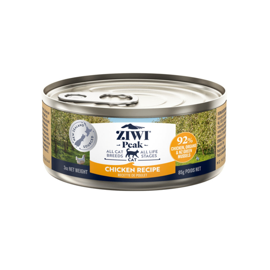 ZIWI Peak Canned Wet Cat Food 85g - High Protein Grain-Free Cat Food for All Life Stages (Venison, Lamb, Beef, Mackerel & Chicken Flavors) - Perfect for Indoor Cats, Kittens & Senior Cats at Home