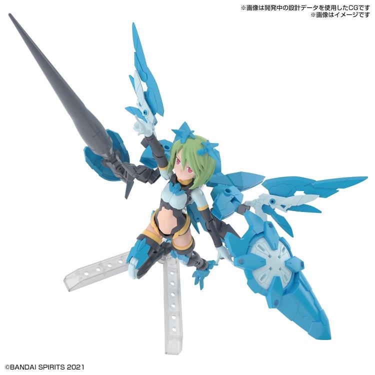 Bandai 30 Minutes Sisters 30MS #05 SIS Ac25g Far Farina (Conductor Form) Anime Model Kit for Collectors - Perfect for Display, Custom Painting & Anime Figure Enthusiasts