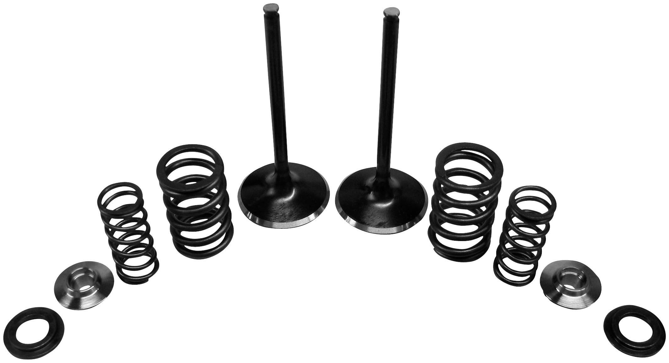 Kibblewhite Stainless Steel Intake Valve & Spring Conversion Kit - High Performance Upgrade for Motorcycle & ATV Engines - Perfect for Racing, Off-Road & Custom Builds
