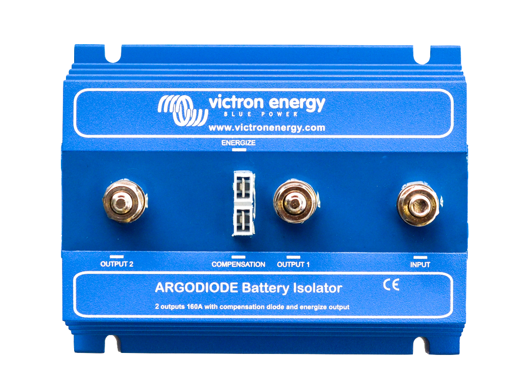Argo Diode Battery Isolator 1602AC 160A Dual Battery System for RVs, Boats & Off-Grid Power - Reliable 12V Battery Charging & Isolation Solution