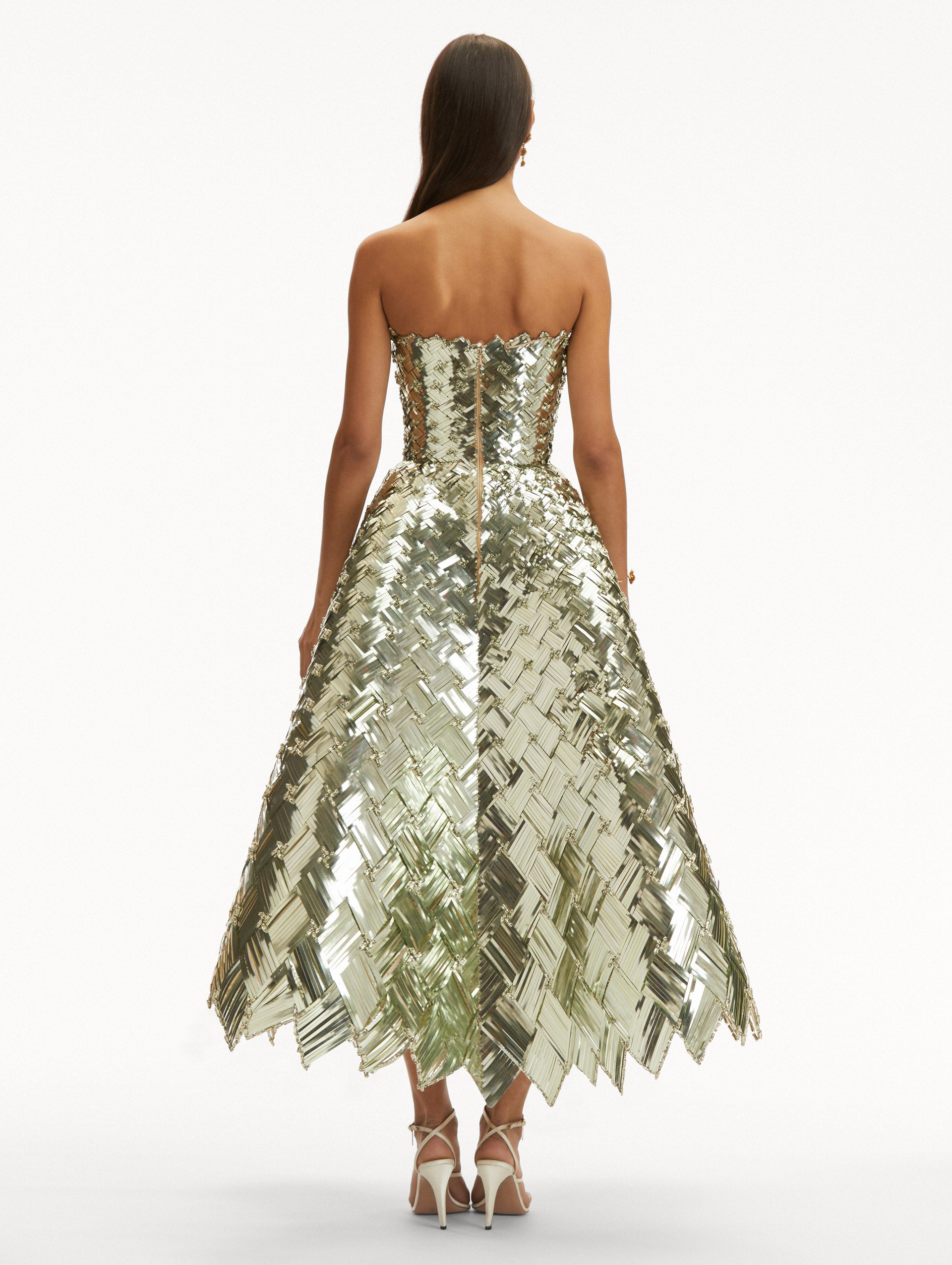 Elegant Woven Sequin Cocktail Dress for Women - Perfect for Parties, Weddings & Evening Events | Glamorous & Comfortable Formal Wear