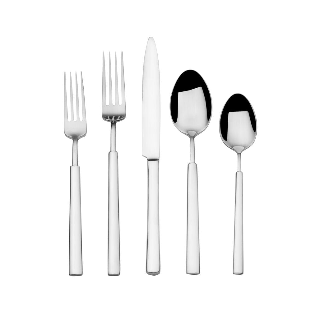 Premium Lucerne Forged 20-Piece Stainless Steel Flatware Set - Service for 4 - Elegant Silverware for Fine Dining, Dinner Parties & Everyday Use