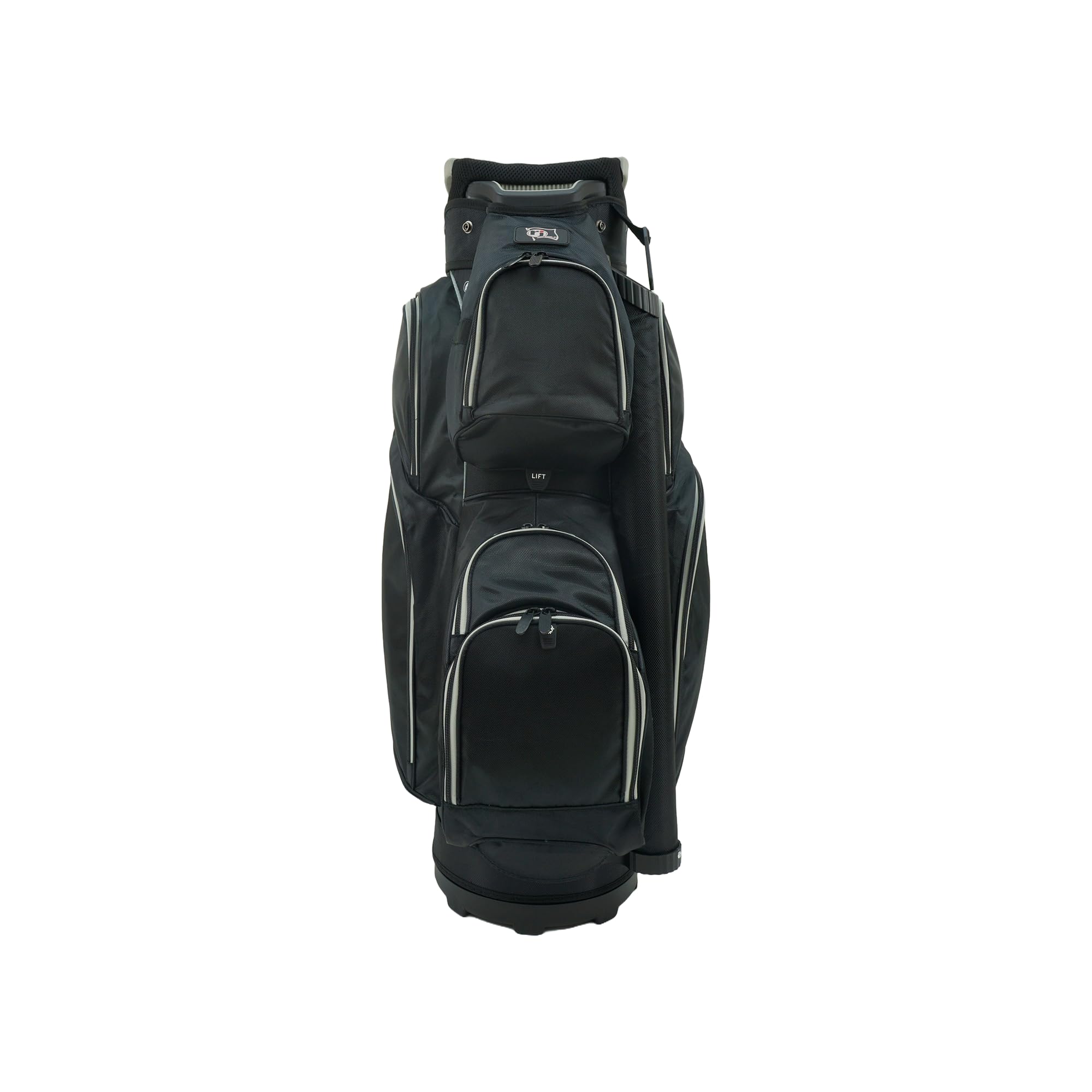 RJ Sports Mission 15-Way Divider Golf Cart Bag for Men - Lightweight Durable Golf Stand Bag with Cooler Pocket & Rain Hood - Perfect for Golf Course & Driving Range Practice