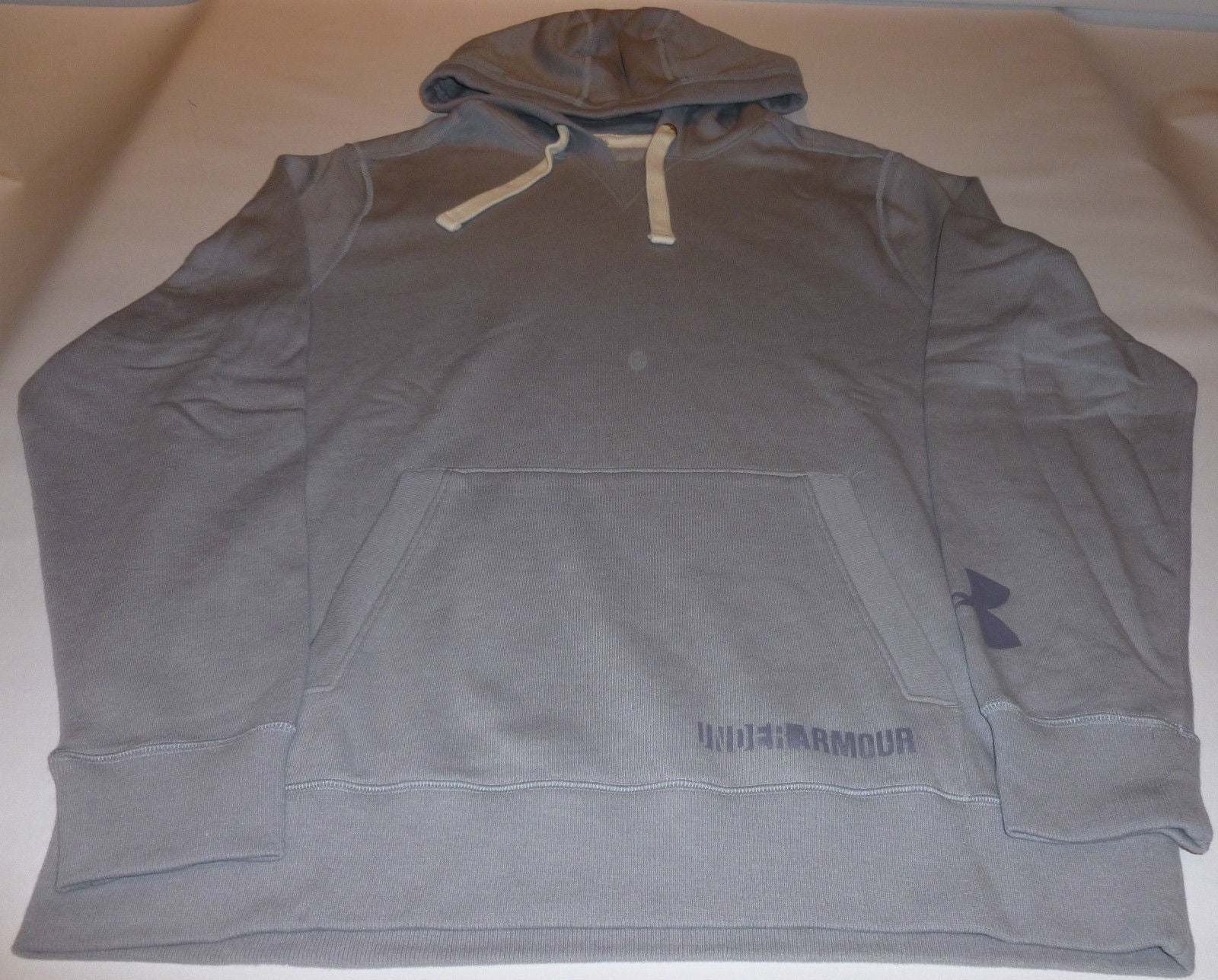 Under Armour Men's Charged Cotton Legacy Fleece Hoodie - Grey, Green - Size M, L - Comfortable & Warm for Workouts, Running & Casual Wear
