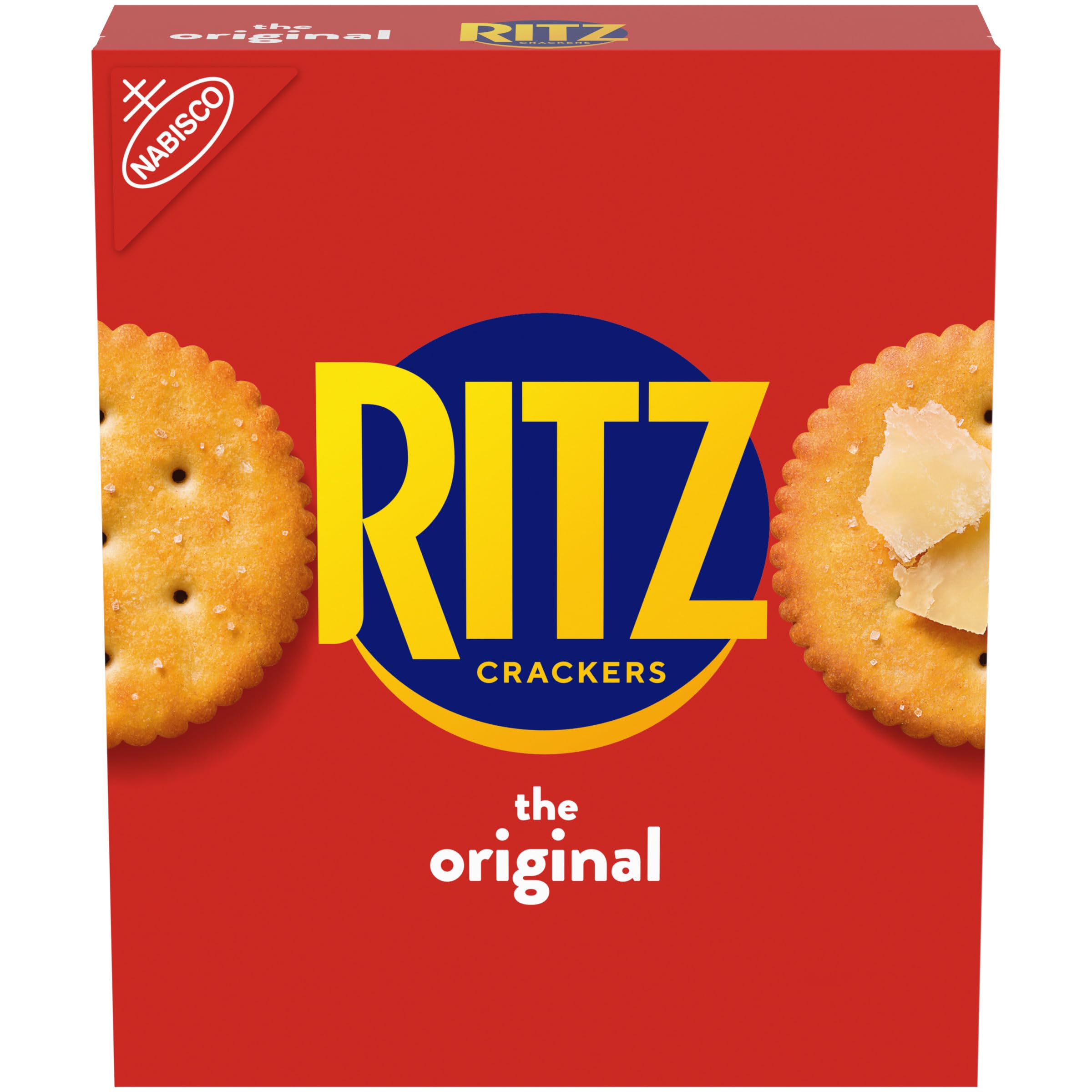 RITZ Original Crackers - Crunchy Snack for Kids & Adults - Perfect for Lunch Boxes, Parties & On-the-Go - 10.3 oz Pack