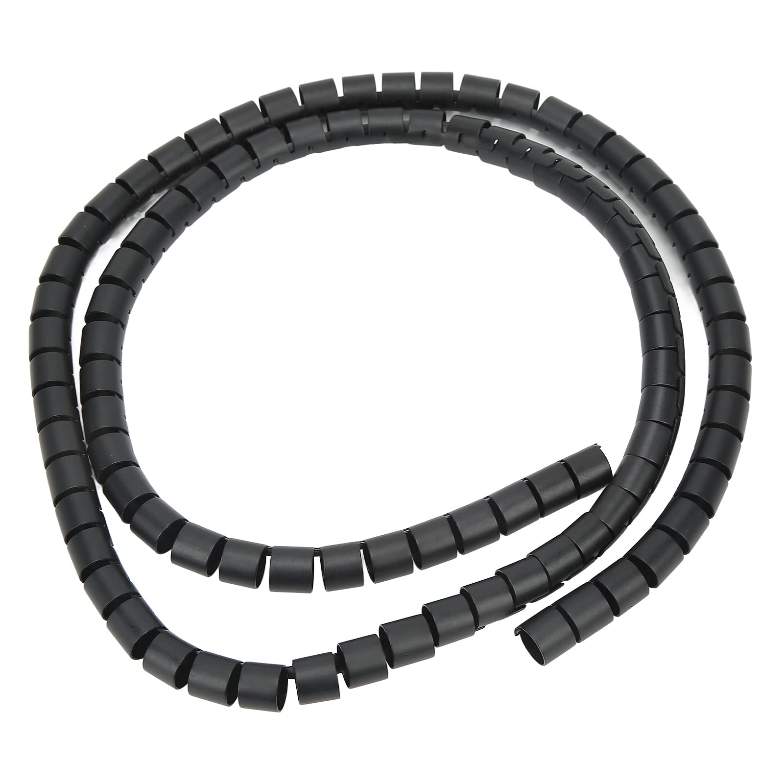Qinlorgo Electric Scooter Brake Line Protector - Black Spiral Cable Wrap for Wire Protection | Durable Cover for Xiaomi, Segway, Razor E-Scooters | Perfect for Commuting, Urban Travel & Outdoor Adventures
