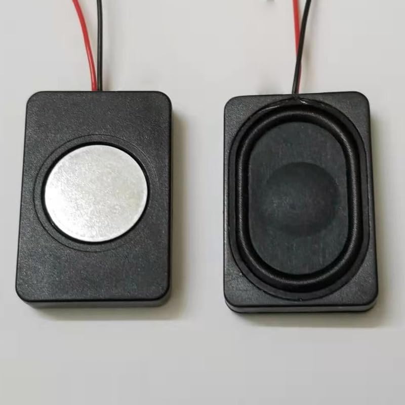 2Pcs 8Ohm 2W High Quality Mini Speakers - Compact LCD/TV Multimedia Sound Speakers for DIY Electronics, Portable Audio Projects | Perfect for Small TVs, Computers, DIY Kits & Home Entertainment Systems