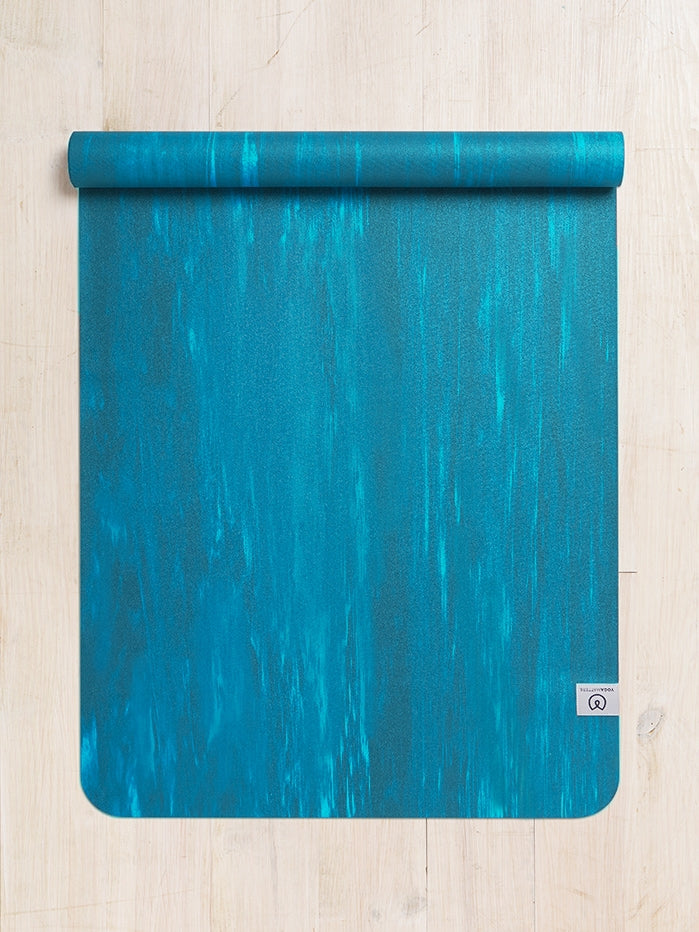 Yogamatters Travel Yoga Kit - Portable Yoga Mat, Strap & Block Set for Home, Office & Outdoor Use
