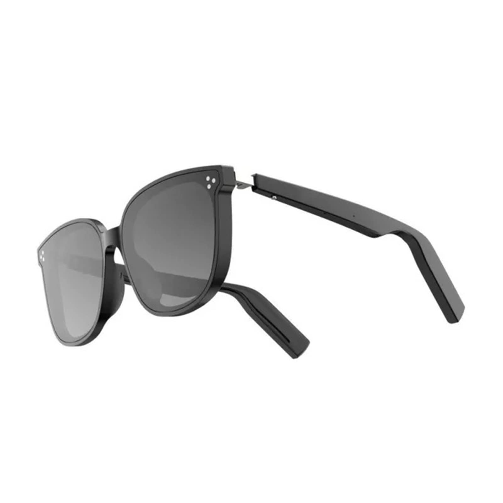 NIRAA AR Bluetooth 5.0 Smart Glasses with Built-in Wireless Earphones, Polarized Sunglasses for iOS & Android - Hands-Free Calling, Music Streaming for Driving, Running, Outdoor Activities