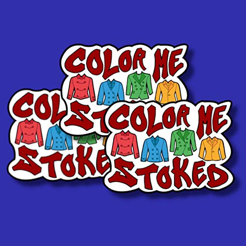 Heathers The Musical Coloring Stickers - Set of 5 Die-Cut Bubble-Free Vinyl Stickers (2.48