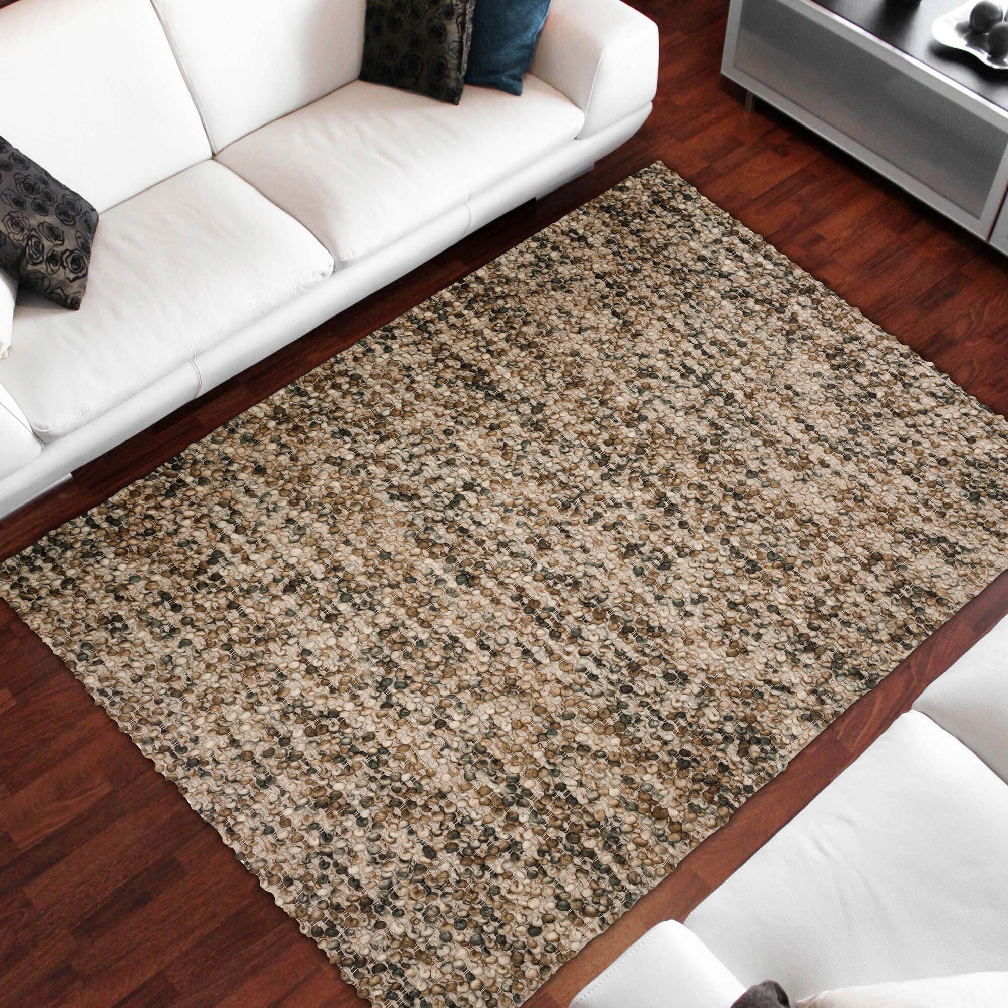 Premium Handmade Hanu Rug - Soft & Durable Wool Area Rug for Living Room, Bedroom, and Home Decor - Perfect for Cozy Spaces and Modern Interiors