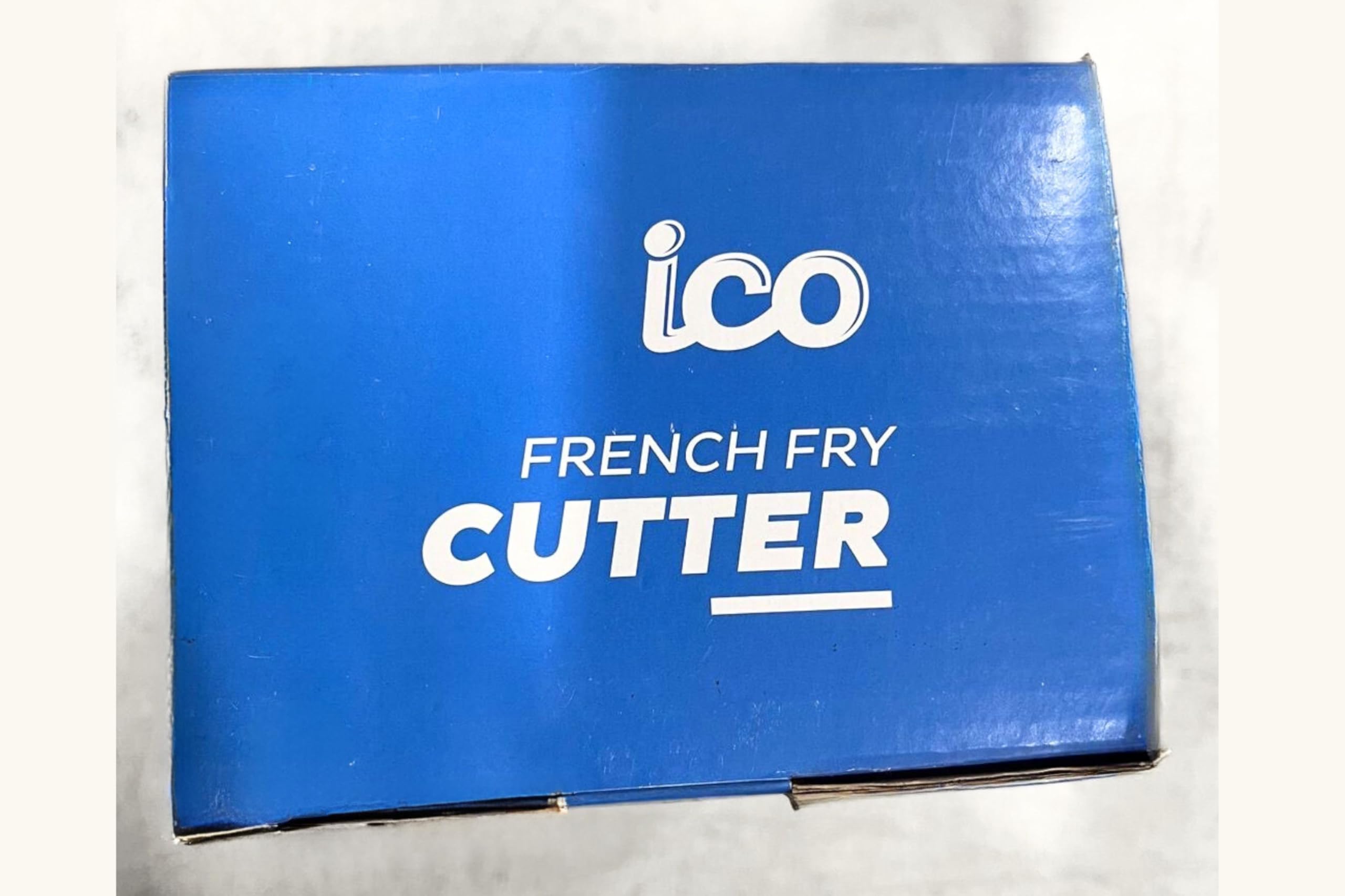 Stainless Steel Potato Chipper & Slicer - ICO Chip Cutter with Ergonomic Handle for Perfect French Fries & Veggie Chips | Ideal for Home Cooking, Restaurants & Food Prep