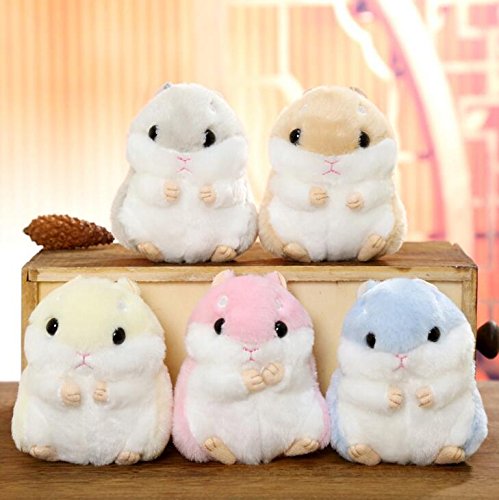 Soft Plush Hamster Stuffed Animal Toy - 4