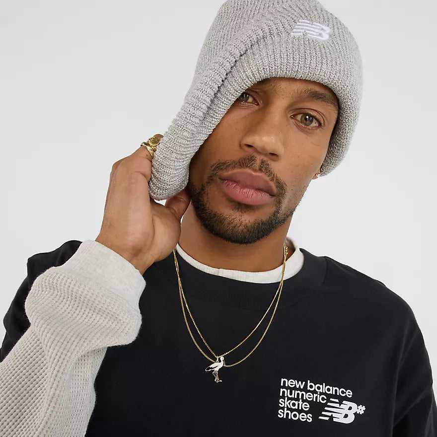 New Balance Numeric Small Logo Jersey T-Shirt for Men - Black - Comfortable & Stylish Casual Wear for Skateboarding & Street Fashion