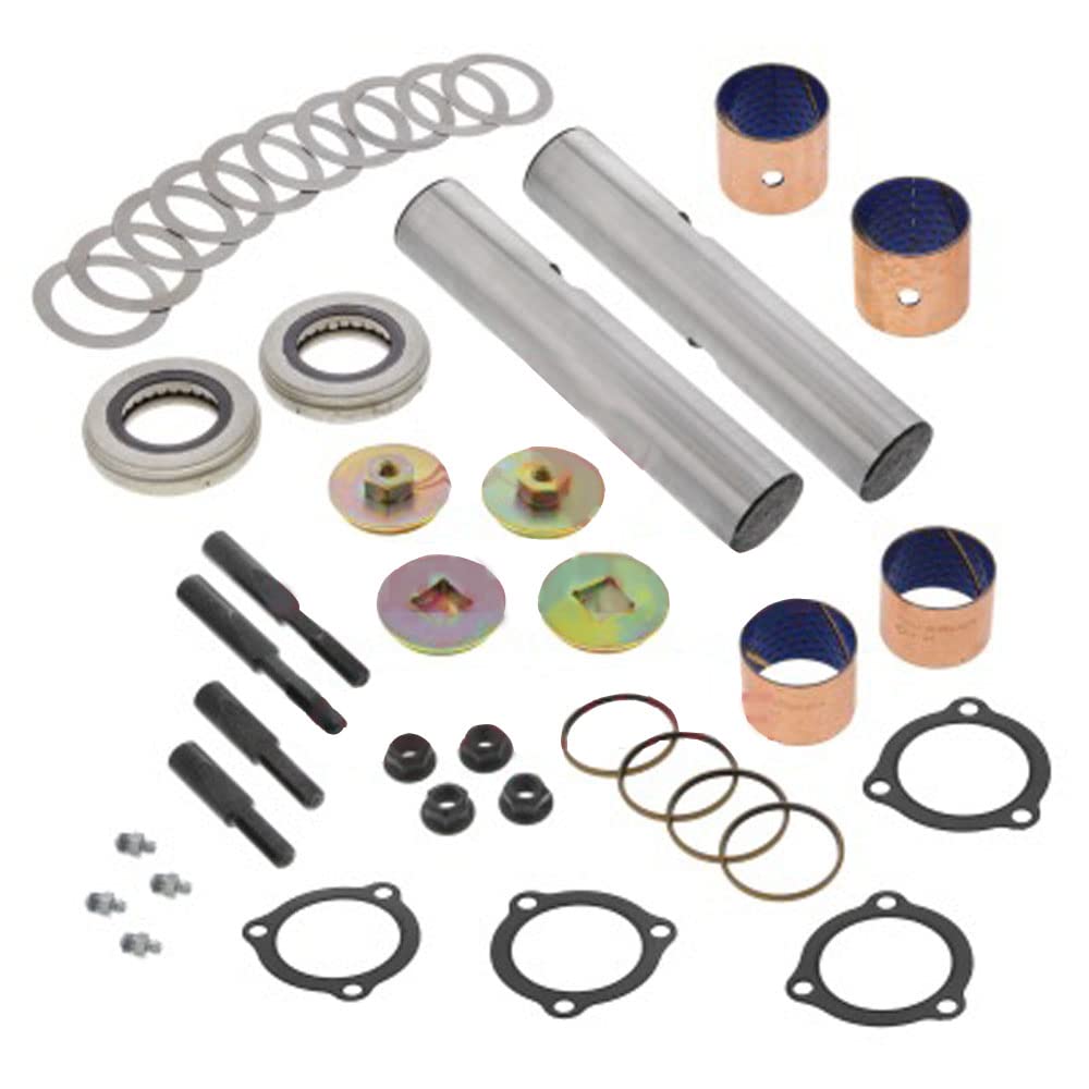 Meritor Genuine King Pin Kit - Heavy Duty Truck Replacement Part for Smooth Steering & Durability | Ideal for Semi Trucks, Trailers & Commercial Vehicles