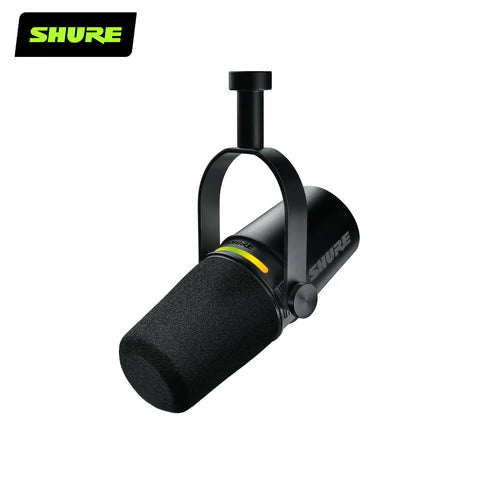 Shure MV7+ Professional USB/XLR Dynamic Podcast Microphone for Streaming, Recording & Voiceovers - Ideal for Podcasters, Gamers & Content Creators