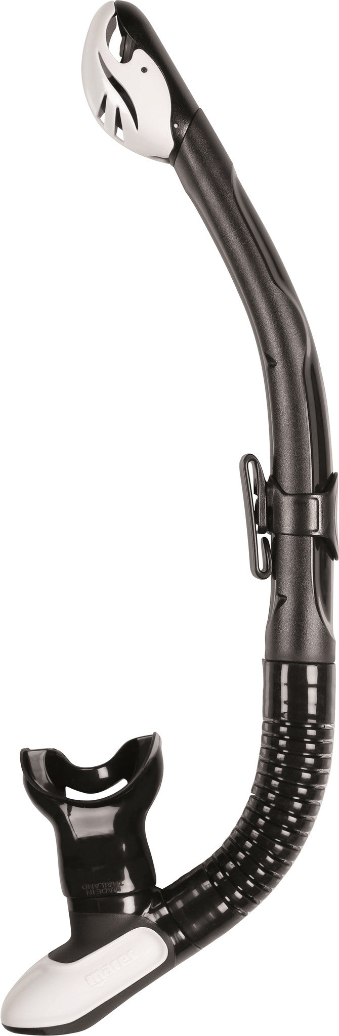 Mares Ergo Dry Snorkel - Top Snorkeling Gear for Comfortable & Dry Breathing - Perfect for Ocean, Pool & Beach Adventures
