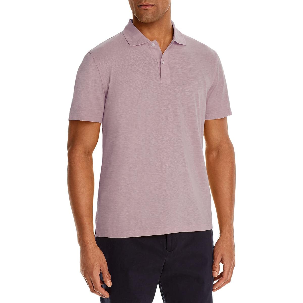 Men's Purple Polo Shirt - Breathable Cotton Short Sleeve Casual Shirt for Golf, Work & Everyday Wear | The Men's Store