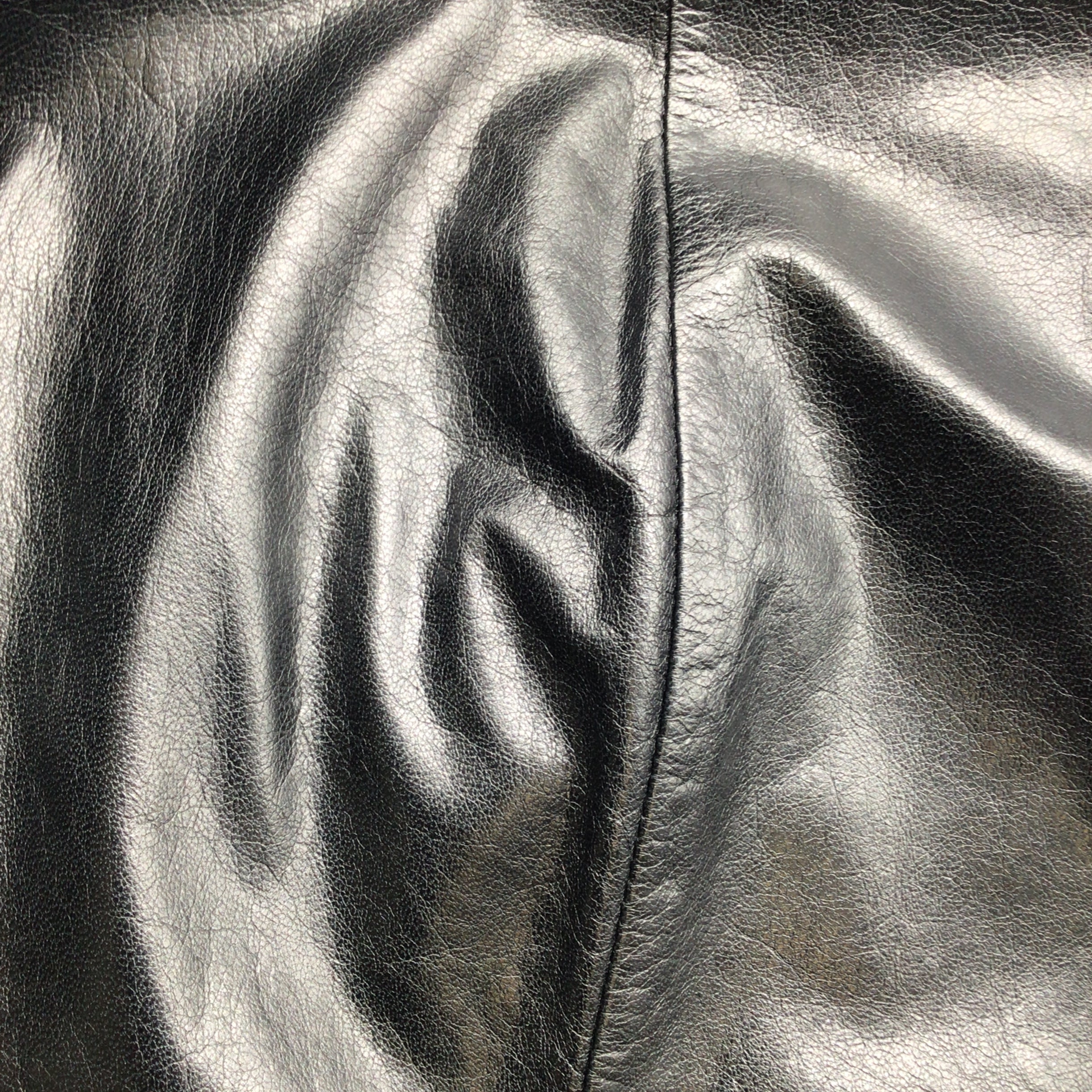 Chanel Black Long Sleeve Lambskin Leather Dress for Women - Elegant Evening Wear & Special Occasions