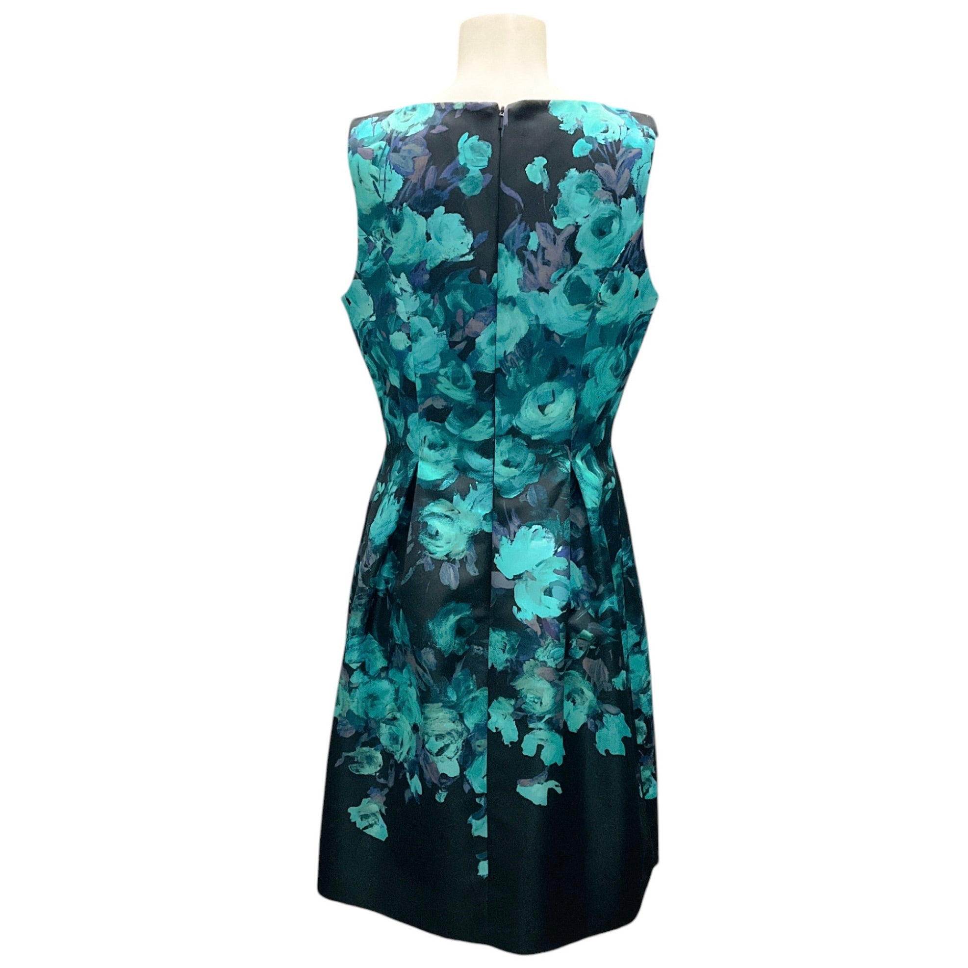 Lela Rose Black and Mint Full Skirt Sheath Dress for Women - Elegant Formal Wear for Weddings, Parties & Special Occasions