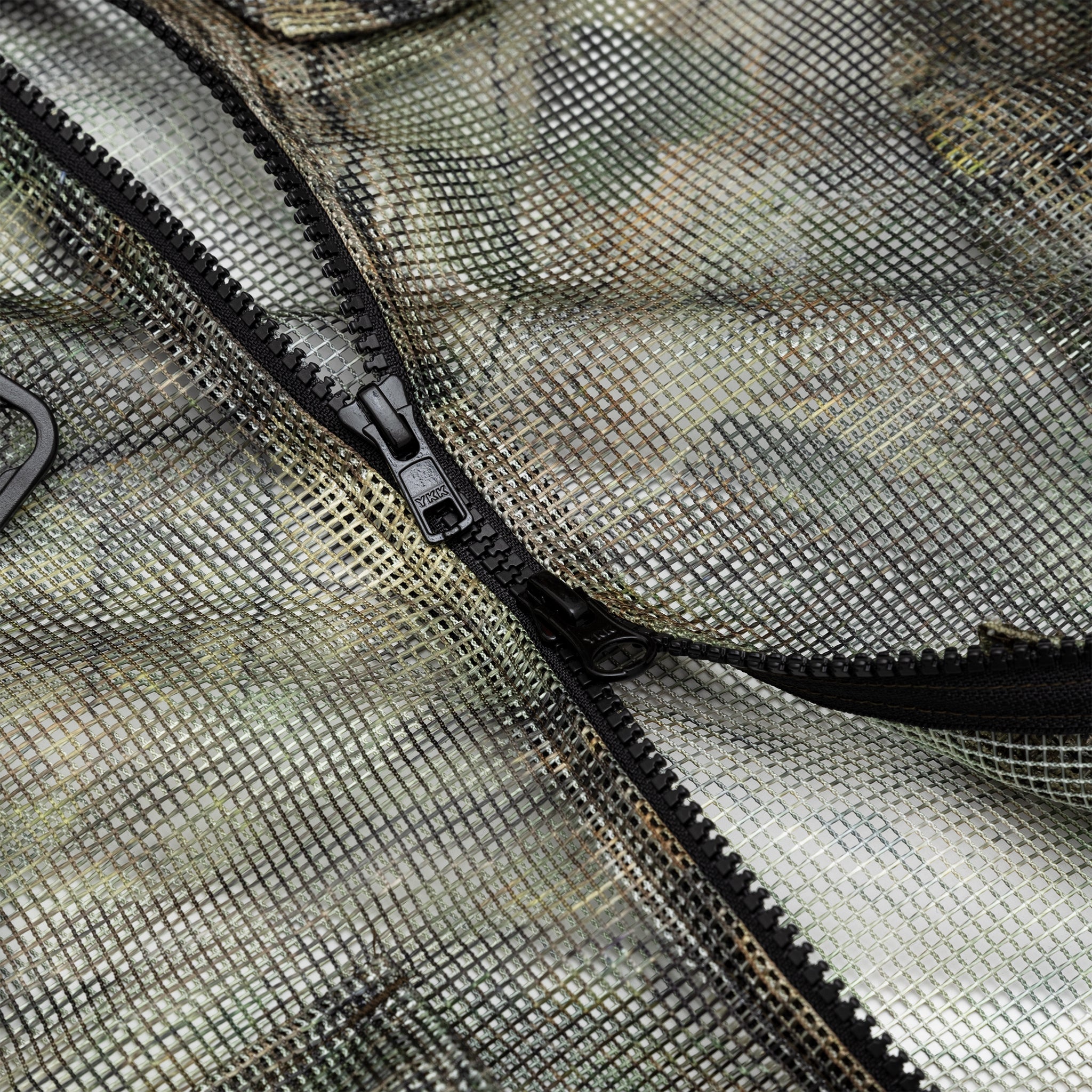 Heavyweight Mesh Bush Trek Jacket for Men - Durable Outdoor Hiking & Camping Gear - Breathable & Water-Resistant for Adventure Travel