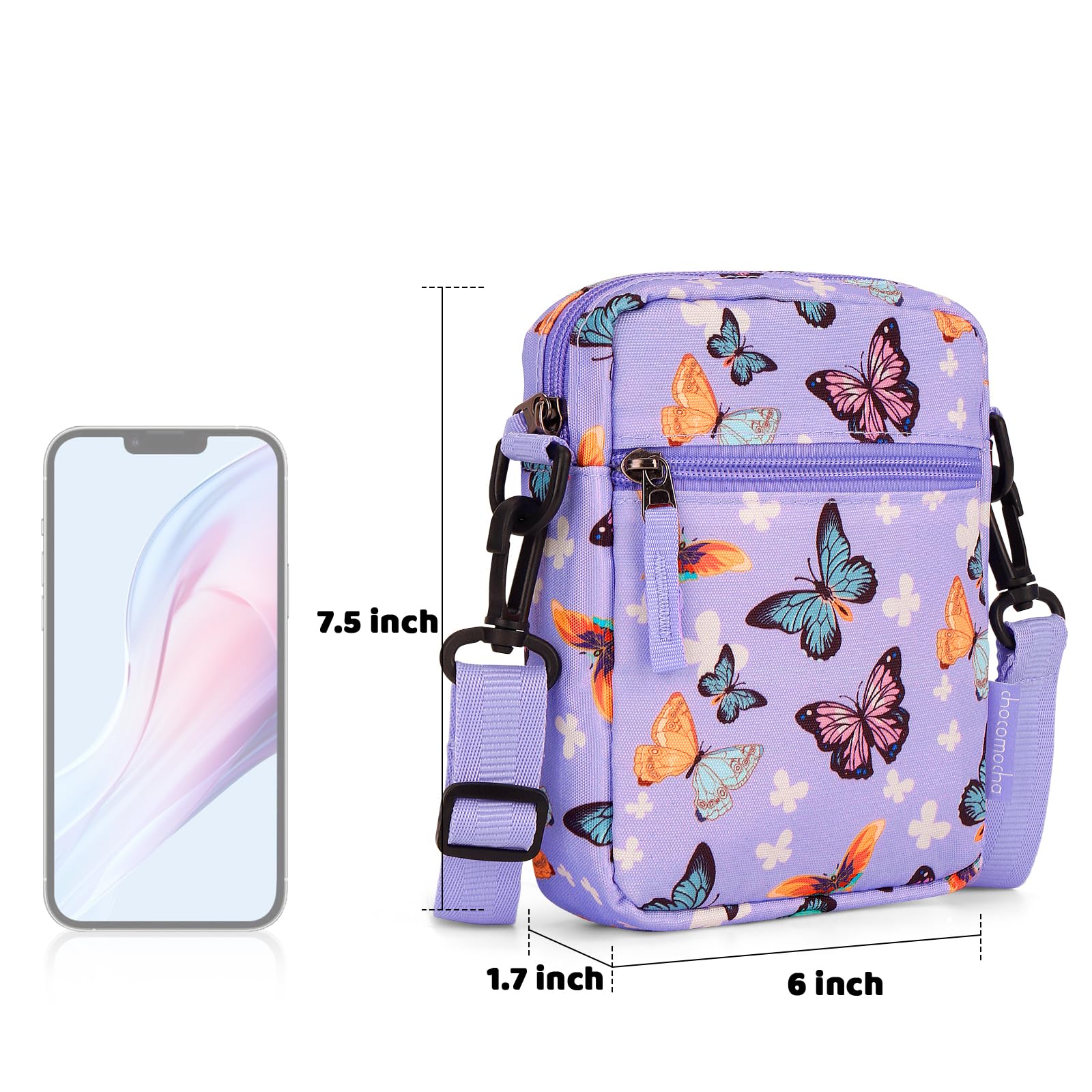 Choco Mocha Crossbody Purse for Girls Ages 8-12 - Stylish Kids Handbag for School, Parties & Everyday Use