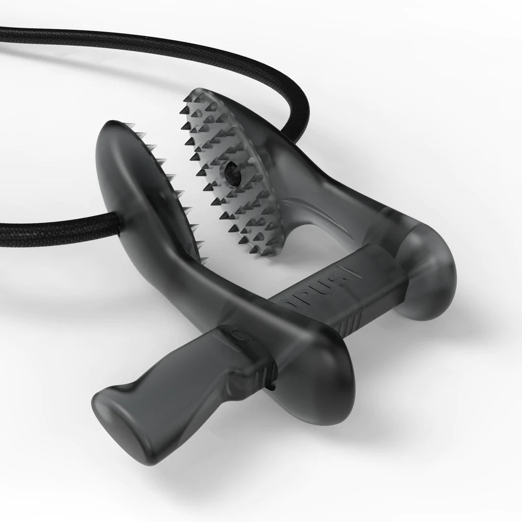 Octopus Freediving Nose Clip - Comfortable & Secure Nose Clip for Spearfishing, Freediving, and Snorkeling - Fakir Grey - Perfect for Underwater Adventures and Training