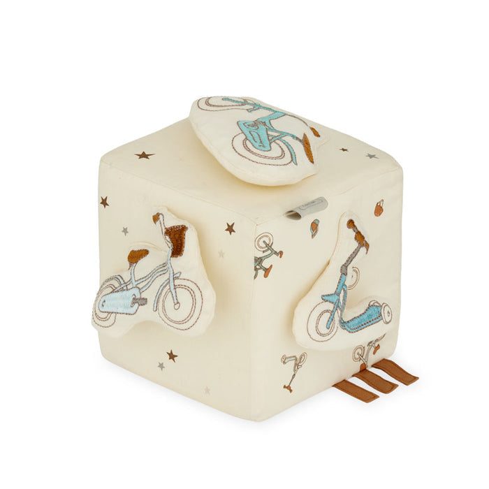 Cam Cam Copenhagen Activity Cube - Wooden Baby Toy with 5 Sides of Fun - Perfect for Playtime, Learning & Motor Skills Development - Ideal for Home, Nursery & Daycare Use