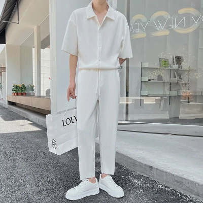 A Summer to Remember: The Harajuku Ribbed Summer Suit