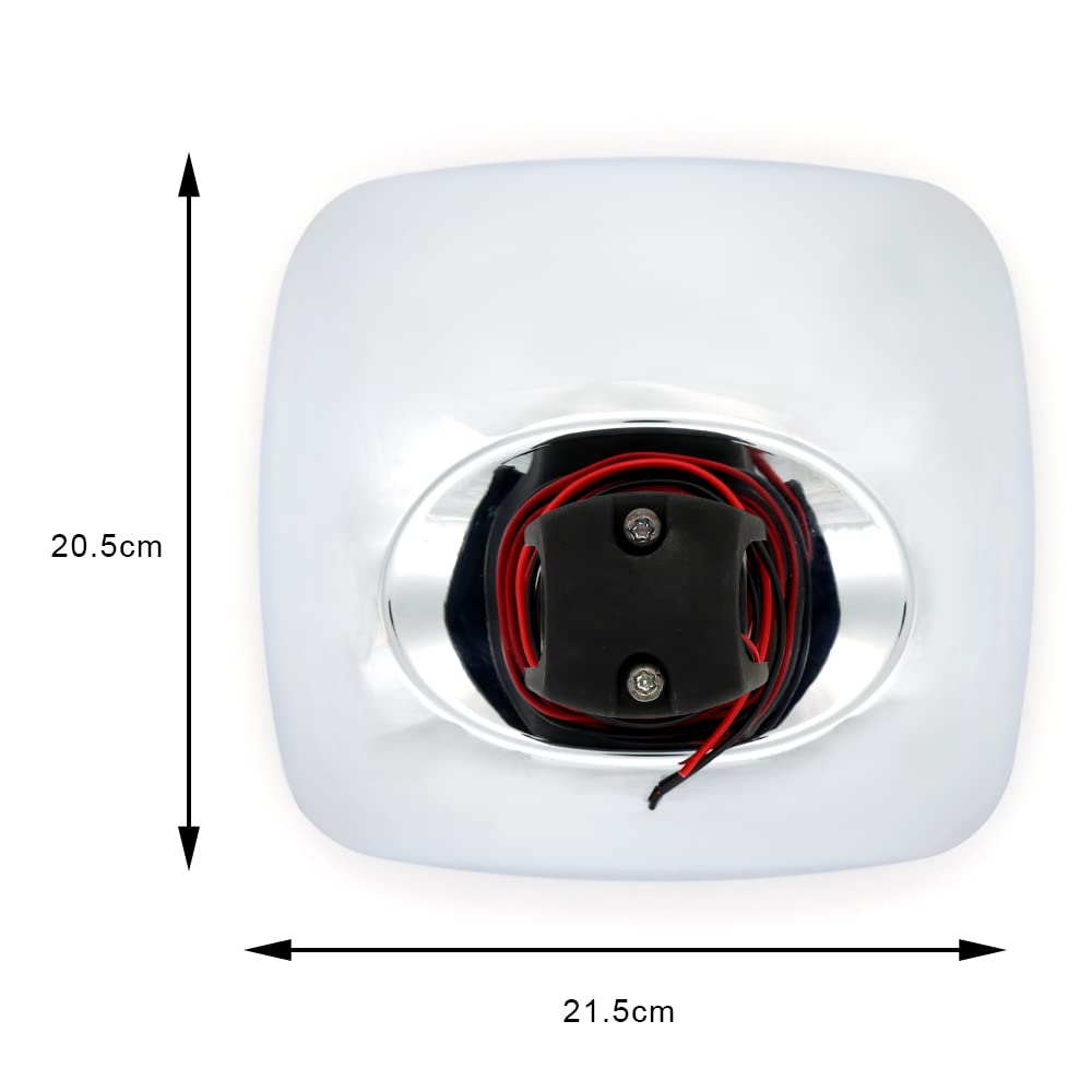 Freightliner M2 106 112 114SD Heated Chrome Wide Angle Rear View Mirror - Door & Lower Mirror Accessories for Enhanced Safety & Visibility in Trucking