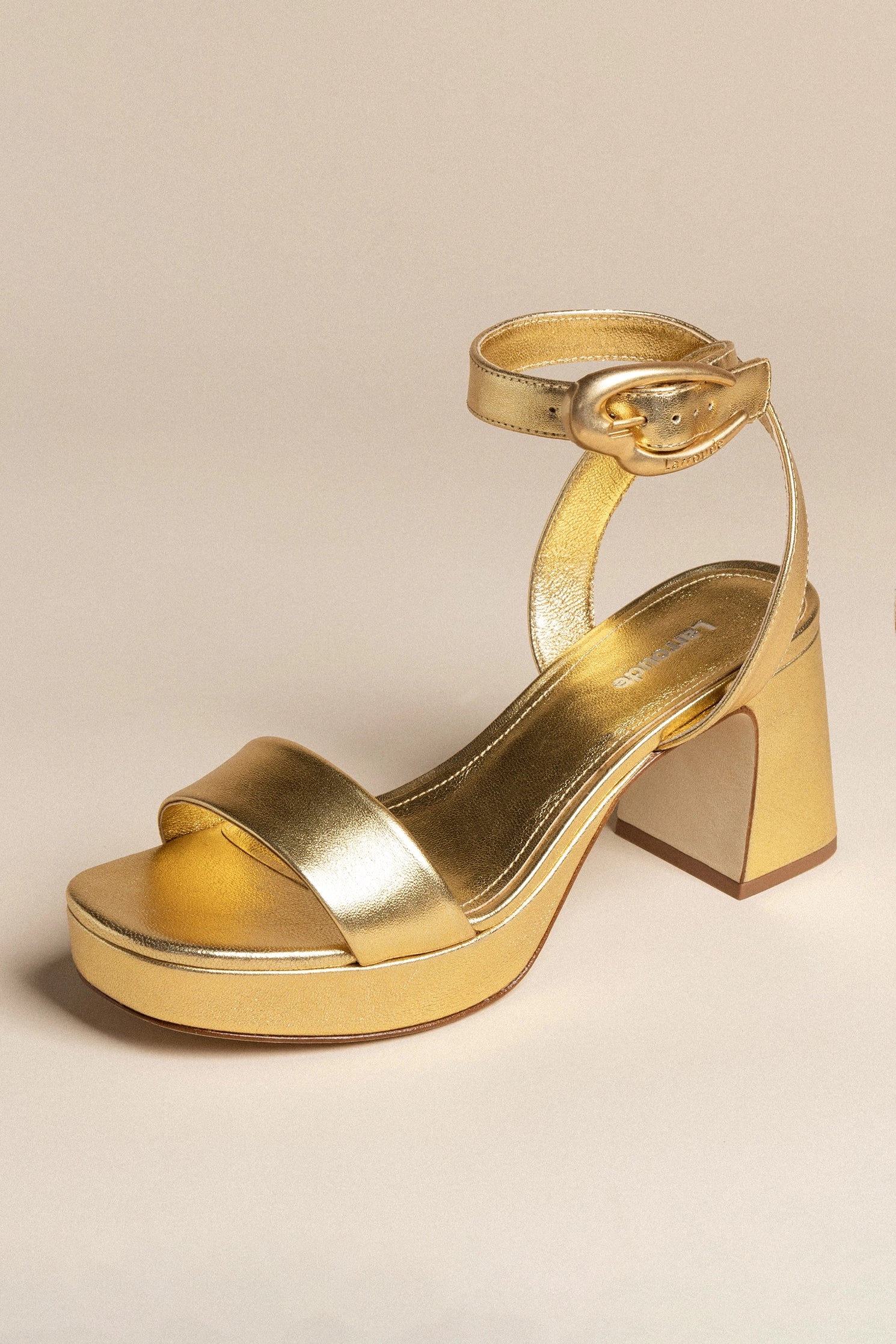 Dolly Verona Low Sandal Women's Gold Metallic Leather Sandals - Perfect for Summer Outfits, Beach Vacations & Casual Wear