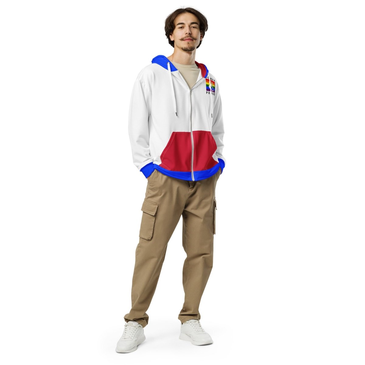 Sober & Proud Unisex Zip Hoodie - Comfortable Pullover Sweatshirt for Men & Women - Perfect for Recovery Support, Casual Wear & Outdoor Activities
