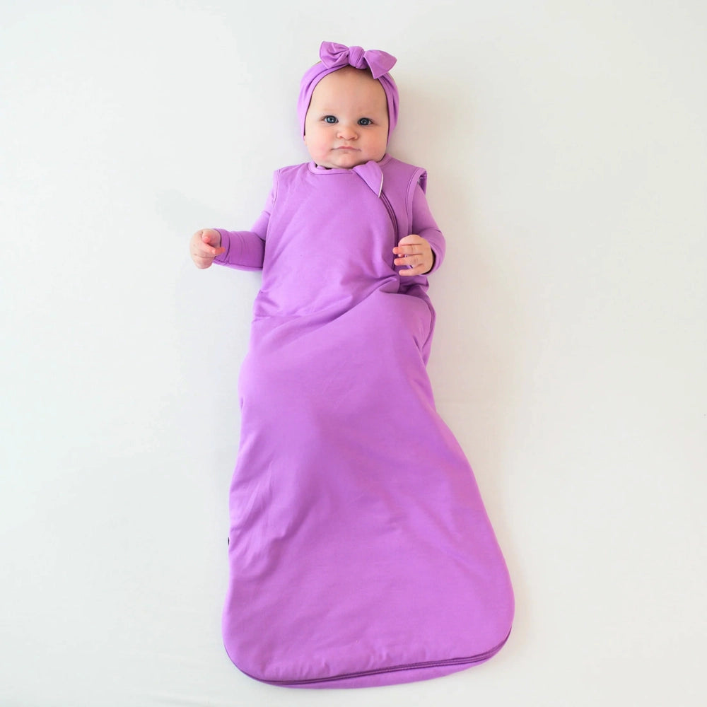 Kyte Baby 0.5 Tog Lightweight Baby Sleep Sack - Breathable Cotton Sleeping Bag for Newborns & Infants (Poi Print) - Perfect for Nursery, Daycare & Travel