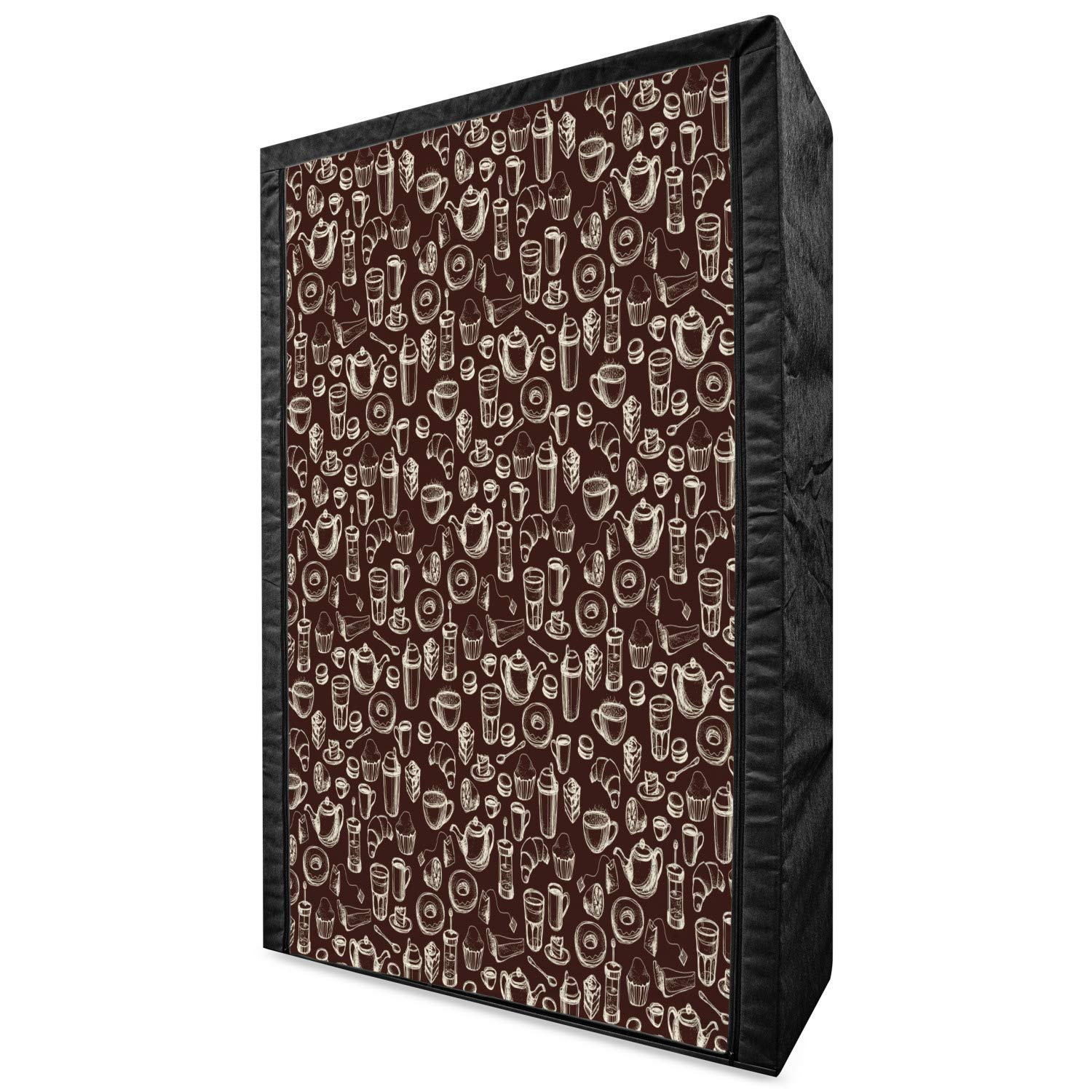 Ambesonne Portable Fabric Wardrobe - 42.5