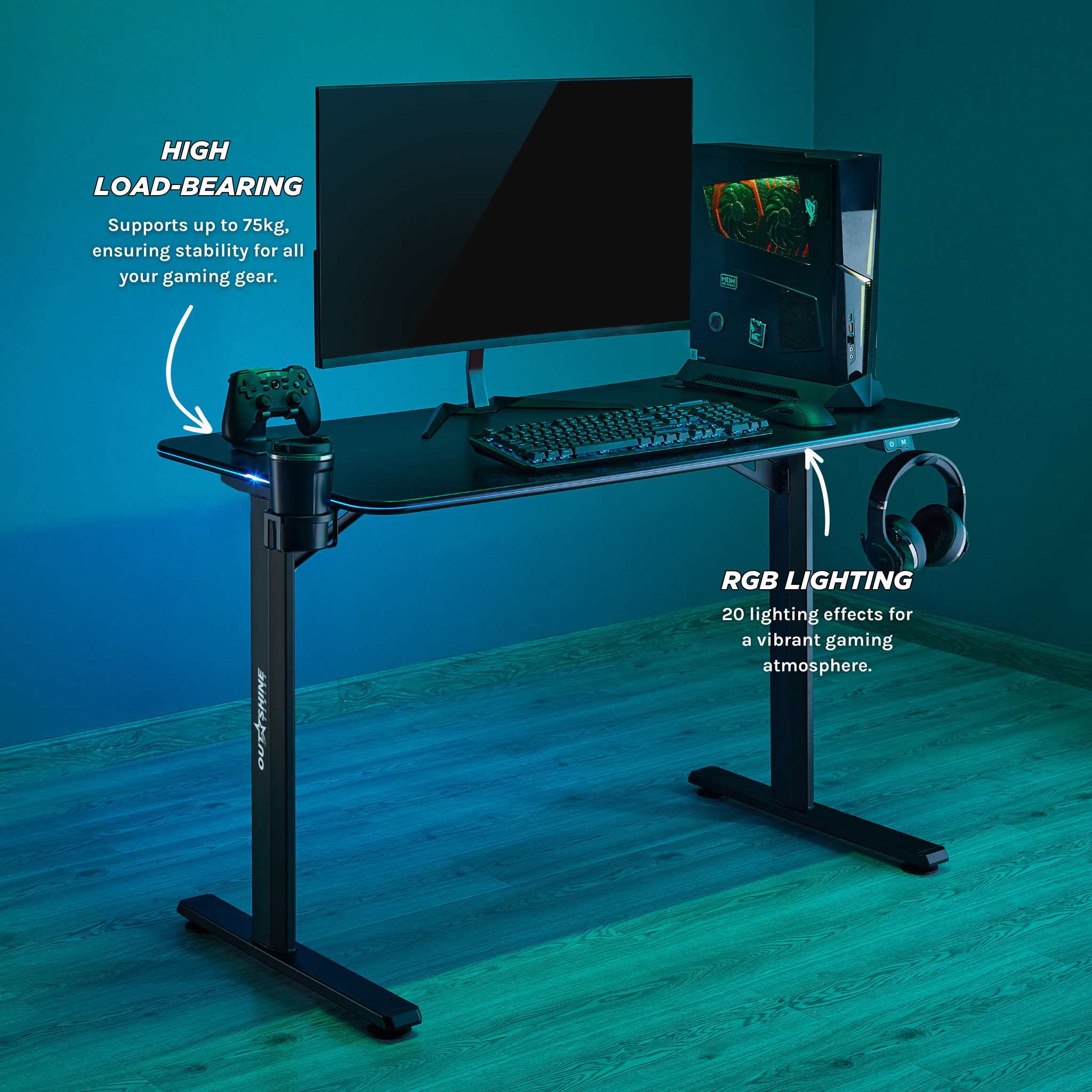 Rift Gaming Desk - 44.5