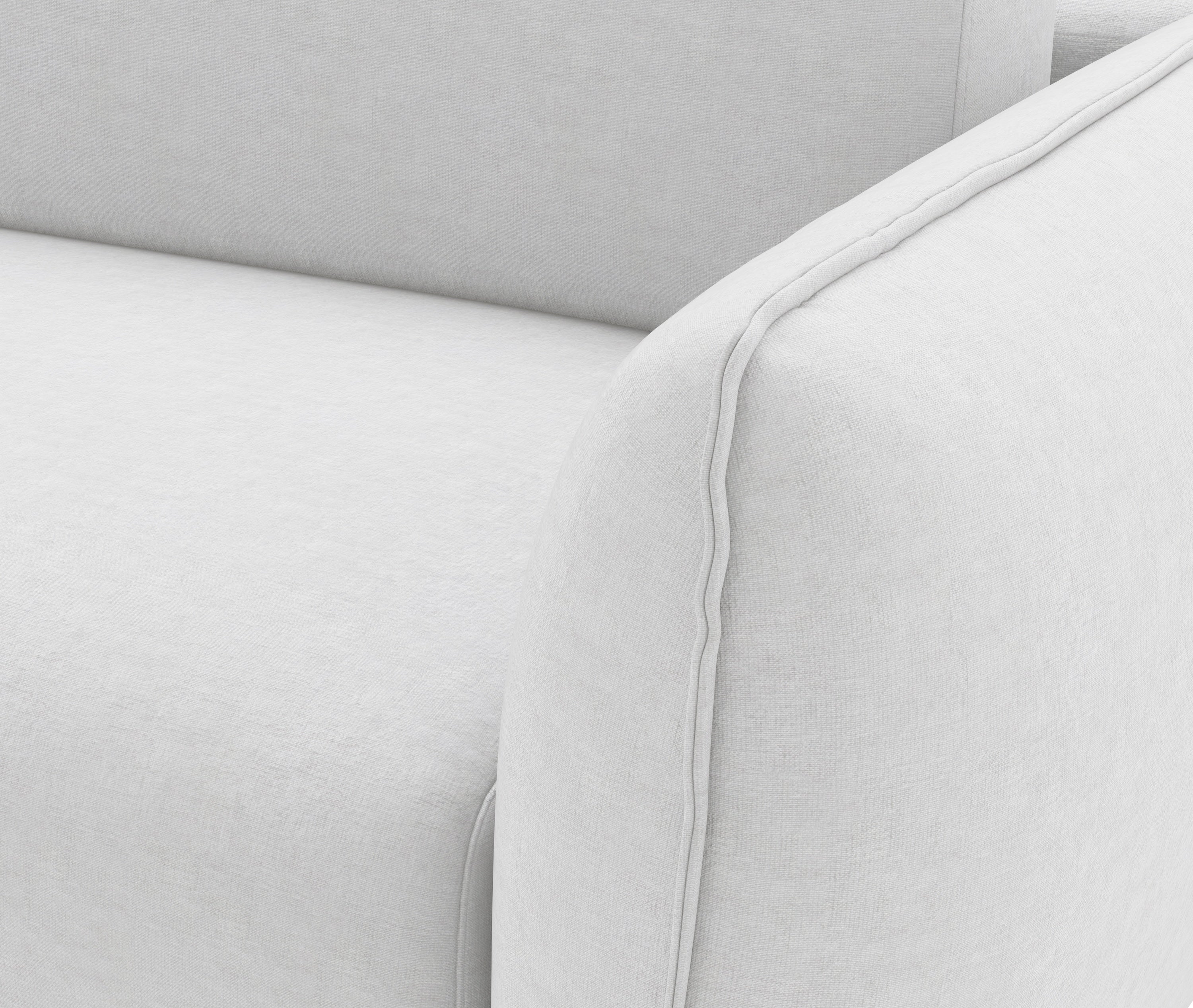 Hyam Sofa Bed - Velora Mylk Convertible Sleeper Sofa for Small Spaces | Comfortable Modern Futon for Living Room, Guest Room & Studio Apartments