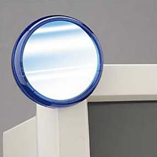 HD Wide Angle Rear View Mirror for Computer Monitors - Convex Screen Mirror for Enhanced Visibility & Safety - Perfect for Gaming, Office Work & Driving Simulation
