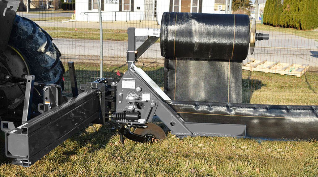 3 Point Hitch Silt Fence Installer - Heavy Duty Erosion Control Equipment for Tractors | Perfect for Construction Sites, Farmland & Landscaping Projects