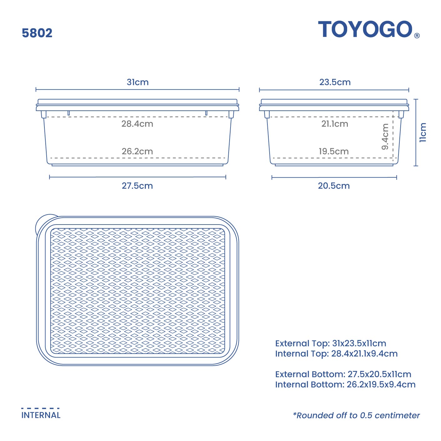 5802 Rectangle Shipping Boxes - Corrugated Cardboard Mailing Boxes for Ecommerce, Storage & Moving Supplies | Perfect for Online Sellers, Home Organization & Packing
