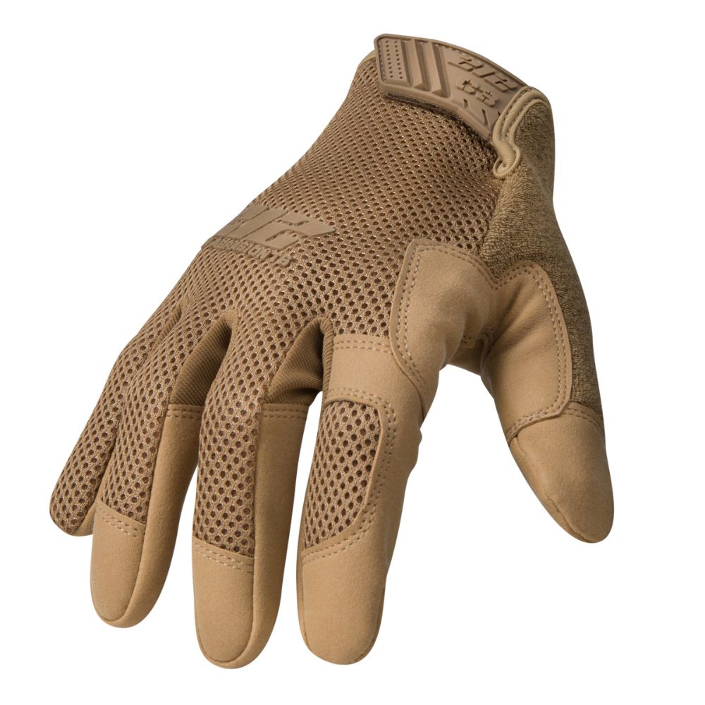 212 Performance MFXC3AM 70 008 Cut Resistant High Abrasion Air Mesh Touch Gloves (EN Level 3), Small Tan - Safety Work Gloves for Construction, Gardening & DIY Projects