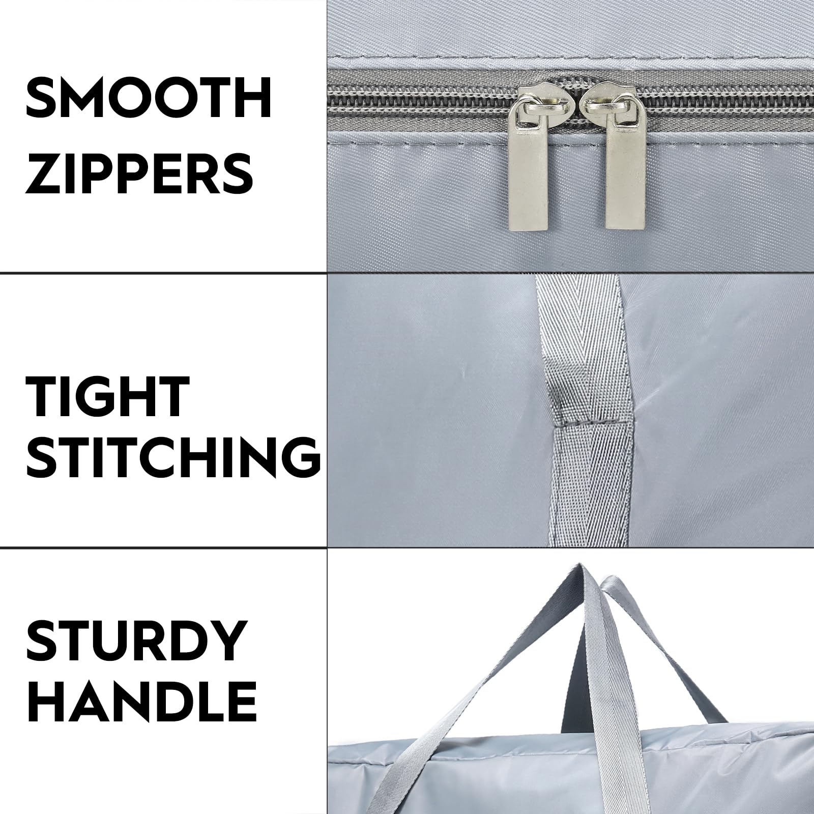 Large 70L Foldable Duffel Bag for Travel - Waterproof Weekender Overnight Bag with Trolley Sleeve - Perfect for Gym, Camping & Airplane Carry-On (Men & Women)
