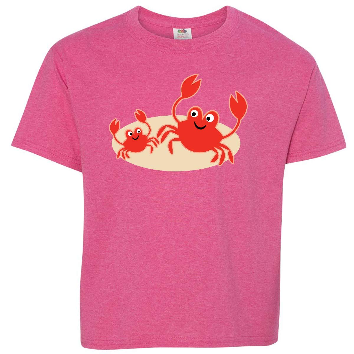 Inktastic Beach Crabs Cute Vacation Youth T-Shirt - Fun Summer Outfit for Kids Beach Trips & Family Vacations