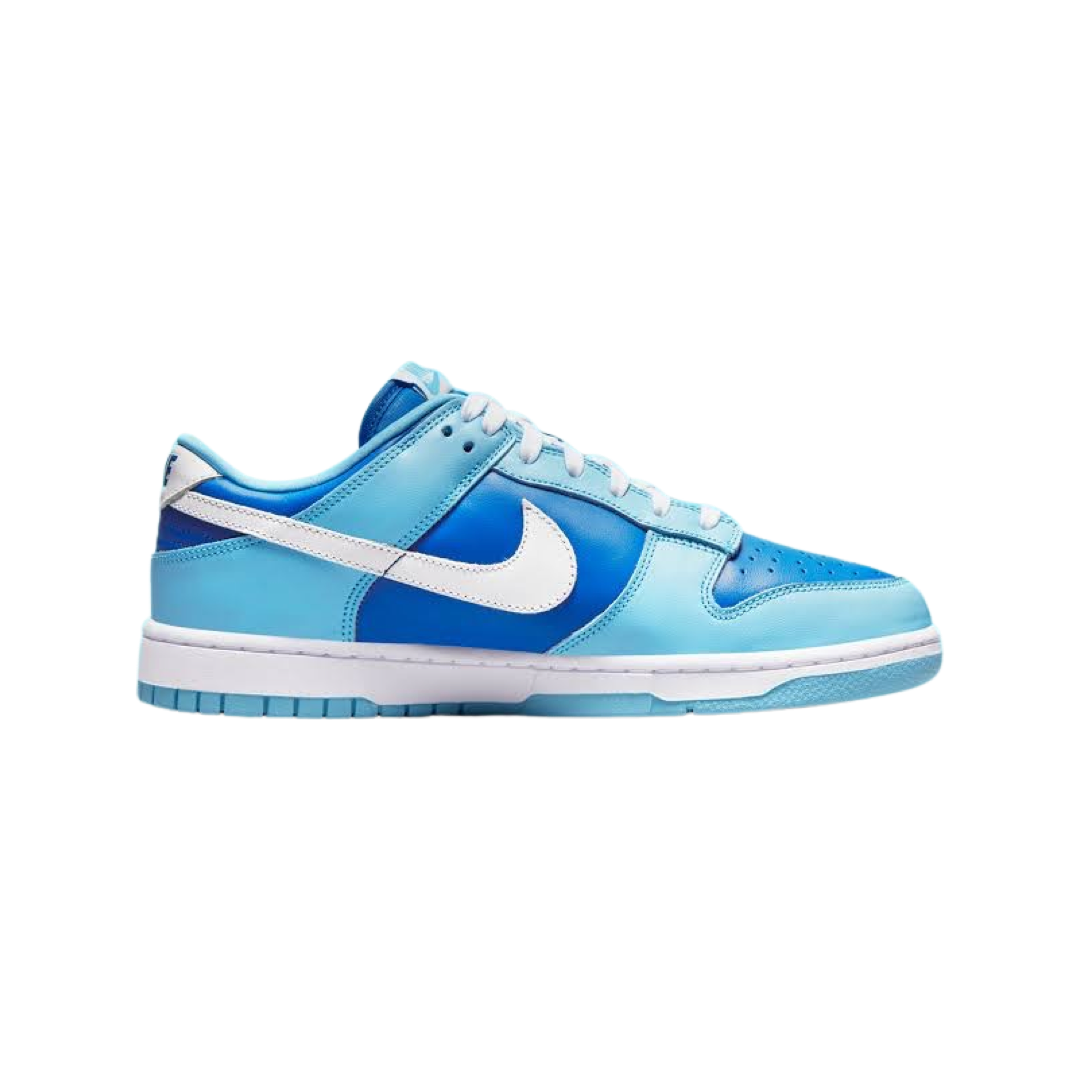 Nike Dunk Low Retro QS Men's Sneakers - Argon Blue & White Colorway | Casual Wear, Street Style, Basketball Shoes for Everyday Comfort