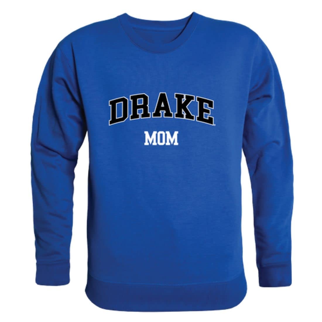 Drake University Bulldogs Mom Fleece Crewneck Sweatshirt - Heather Grey - Comfortable & Stylish College Mom Pullover for Game Day & Casual Wear
