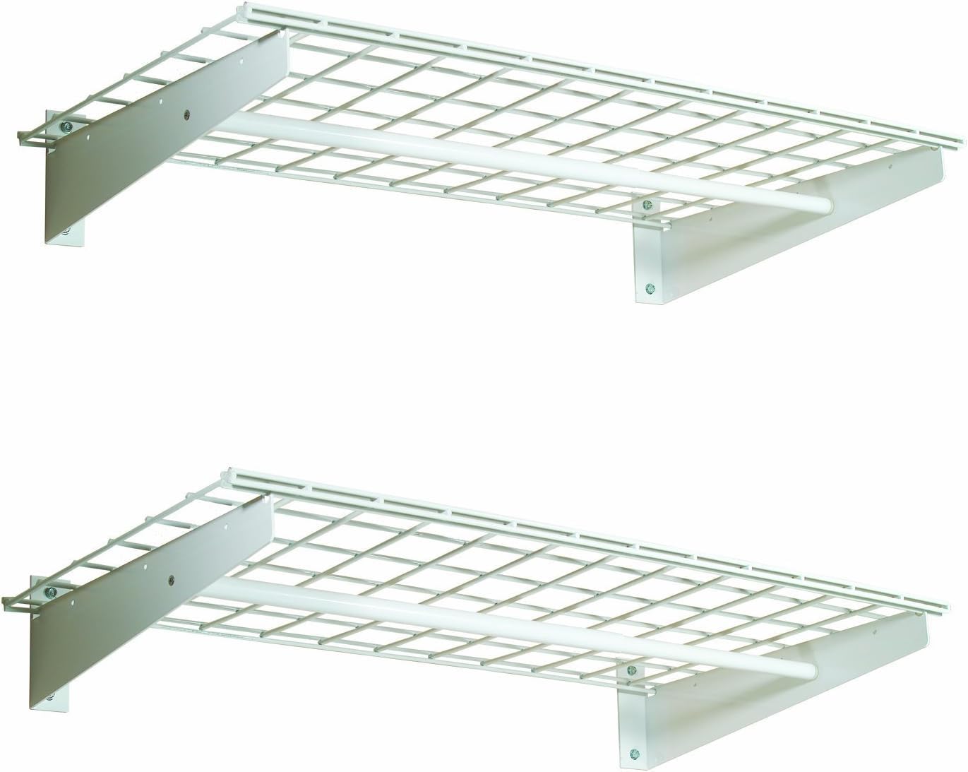 Heavy Duty Steel Wall Garage Shelving 2-Pack - 36
