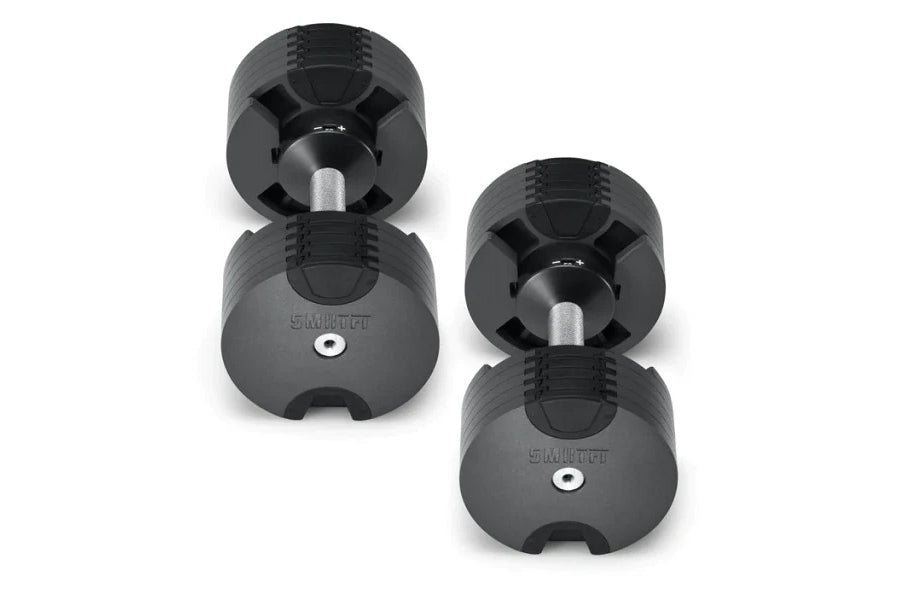 NÜOBELL 50lb Adjustable Dumbbells Set - Premium Home Gym Equipment for Strength Training, Weight Lifting & Fitness - Perfect for Small Spaces, Home Workouts & CrossFit Training