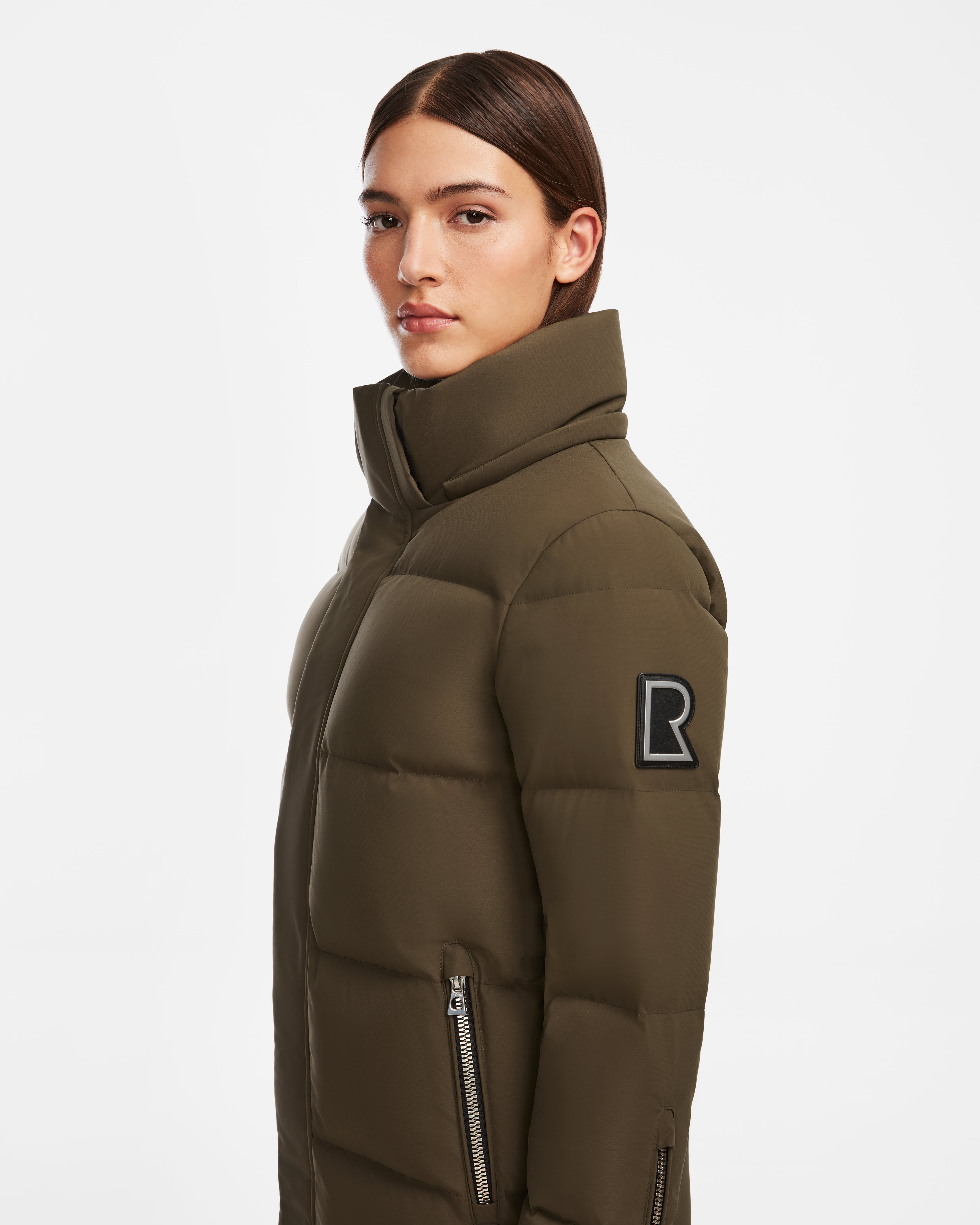 JOELLE M 8123597 Army Green Women's Casual Jacket - Perfect for Outdoor Adventures & Daily Wear